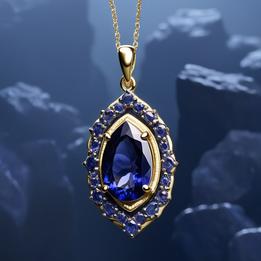 Iolite Pendant dream symbolism visualization