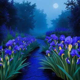 Iris Garden dream symbolism visualization