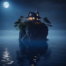 Island dream symbolism visualization