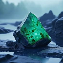 Jade Gemstone dream symbolism visualization