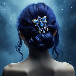 Jeweled Hair Clip