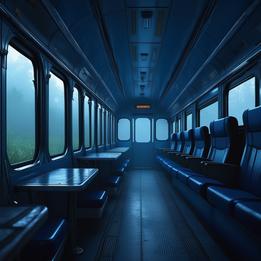 Journey on a Train dream symbolism visualization