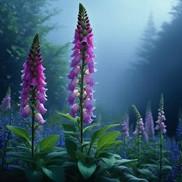 Joyful Foxglove dream symbolism visualization
