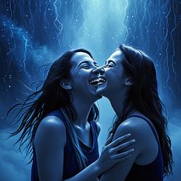 Joyful laughter dream symbolism visualization