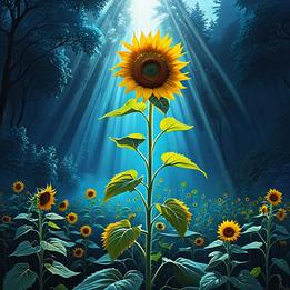 Joyful Sunflower
