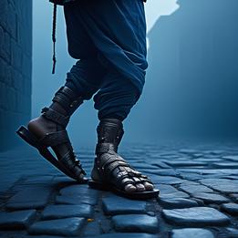 Julius Caesar's Sandals dream symbolism visualization