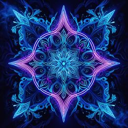 Kaleidoscopic Neon Sign