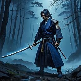 Katana dream symbolism visualization