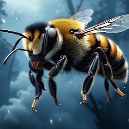 Killer Bee dream symbolism visualization