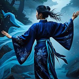 Kimono Sleeves dream symbolism visualization