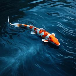 Koi Fish dream symbolism visualization