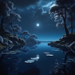 Lake dream symbolism visualization