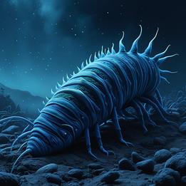 Larva dream symbolism visualization