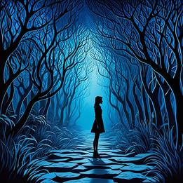 Layered Paper Cutouts dream symbolism visualization