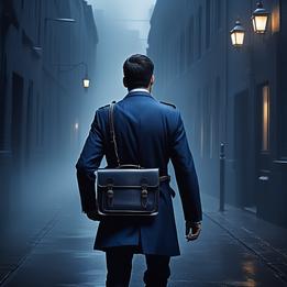 Leather Briefcase dream symbolism visualization