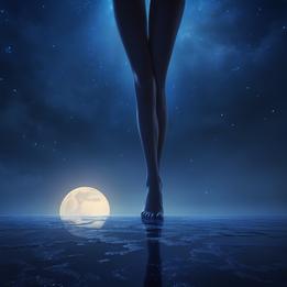 Legs dream symbolism visualization