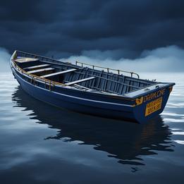 Lifeboat dream symbolism visualization