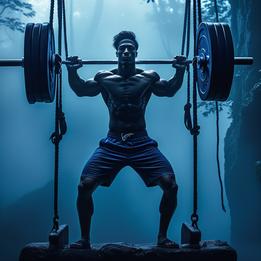 Lifting Weights dream symbolism visualization