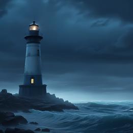 Lighthouse dream symbolism visualization