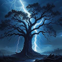 Lightning-Struck Tree