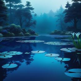Lily Pond dream symbolism visualization