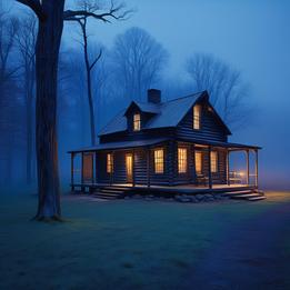 Lincoln's Log Cabin dream symbolism visualization