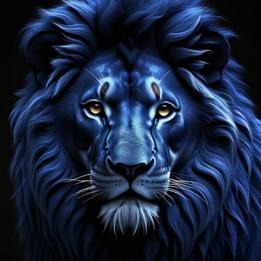 Lion dream symbolism visualization