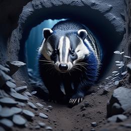 Lively Badger