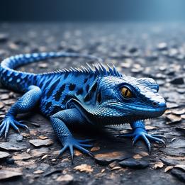 Lizard Skin dream symbolism visualization