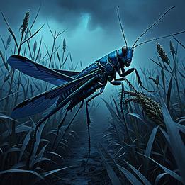 Locust dream symbolism visualization