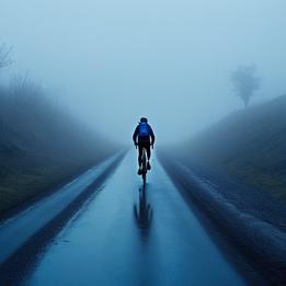 Lone Cyclist