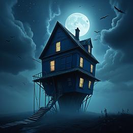 Lopsided House dream symbolism visualization