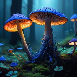 Luminescent Mushrooms