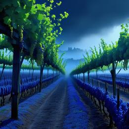 Lush Vineyard dream symbolism visualization