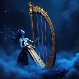 Lyre dream symbolism visualization