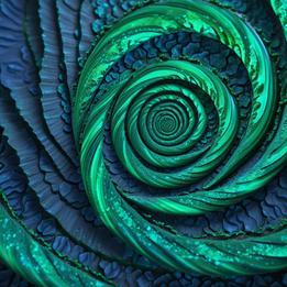 Malachite Spiral dream symbolism visualization