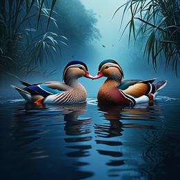 Mandarin Duck dream symbolism visualization