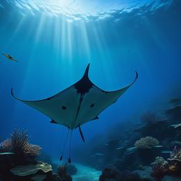Manta Ray dream symbolism visualization