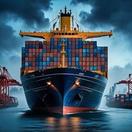 Massive Cargo Ship dream symbolism visualization