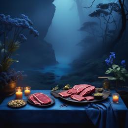 Meat dream symbolism visualization