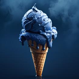 Melted Ice Cream dream symbolism visualization