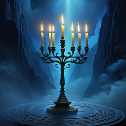 Menorah dream symbolism visualization