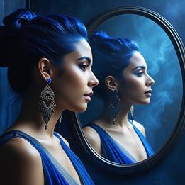 Metallic Earrings dream symbolism visualization