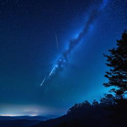 Meteor Shower dream symbolism visualization