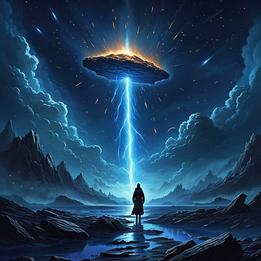 Meteor dream symbolism visualization