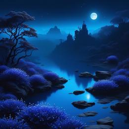 Midnight Blue dream symbolism visualization