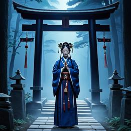 Miko Priestess dream symbolism visualization