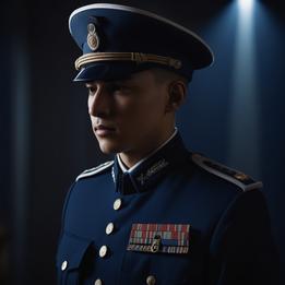 Military dream symbolism visualization