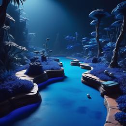 Miniature Golf Course dream symbolism visualization