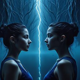 Mirroring dream symbolism visualization